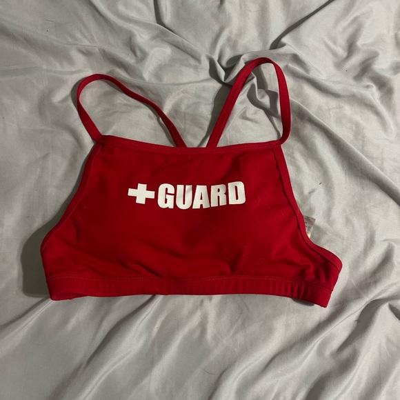 Lifeguard Bikini Top - Picture 1 of 3